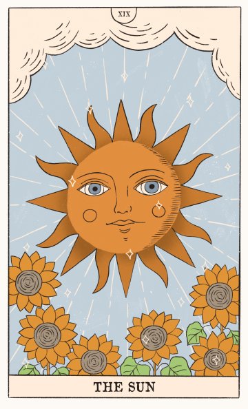 Слънцето (The Sun) - Таро карта значение